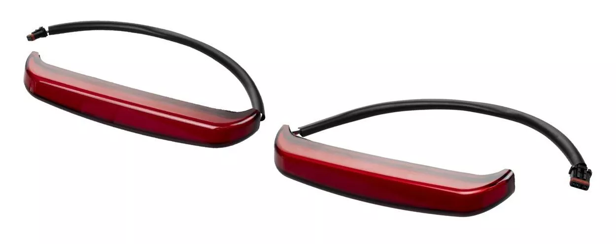 HogWorkz Slimz LED Saddlebag Lights For Harley Touring 2023-2025