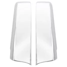 HogWorkz Solid Saddlebag Filler Strips in Chrome for Harley Touring ’14-’23 – HW307025