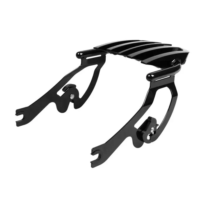 HogWorkz Stealth B2 Luggage Rack for Harley Low Rider / Sport Glide '18-'26 | Black - HW157323