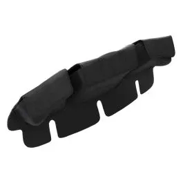 HogWorkz Triple Pocket Windshield Fairing Pouch for Harley Touring '96-'13 - HW301201
