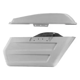 HogWorkz Unpainted Chopped Hardline Saddlebags for Harley Touring ’14-’23 – HW158001