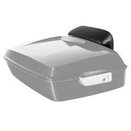 HogWorkz Unpainted Chopped Tour Pack w/ Slim Backrest & Chrome Hardware for Harley Touring ’97-’26 – HW225603