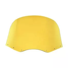 HogWorkz Yellow 11" Windshield for HOGWORKZ Menace or Outlaw Fairing - HW160058
