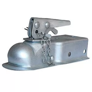 Husky 87071 1-7/8" Ball 2.5" Width Straight Coupler with Chain