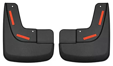 Husky Liners - 58491 Fits 17-20 Ford F-150 Raptor Custom Front Mud Guards Black