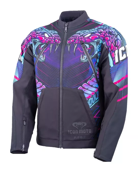 Icon Merc3 Lazer Cobra Jacket