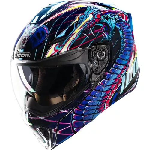 Icon Threshold Modular DOT Helmet - Lazer Cobra