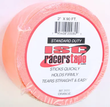 Isc Racers Tape 2"X90' (Orange) - RT2008