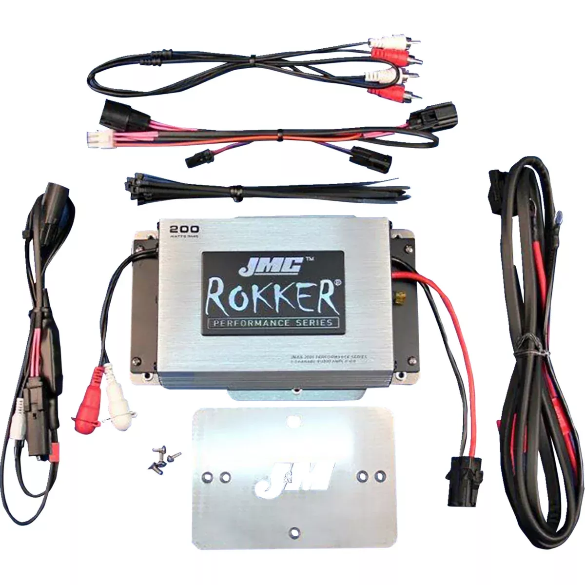 J & M Amplifier Kit - JMA6-200HR15 For Harley Road Glide 2015-2025