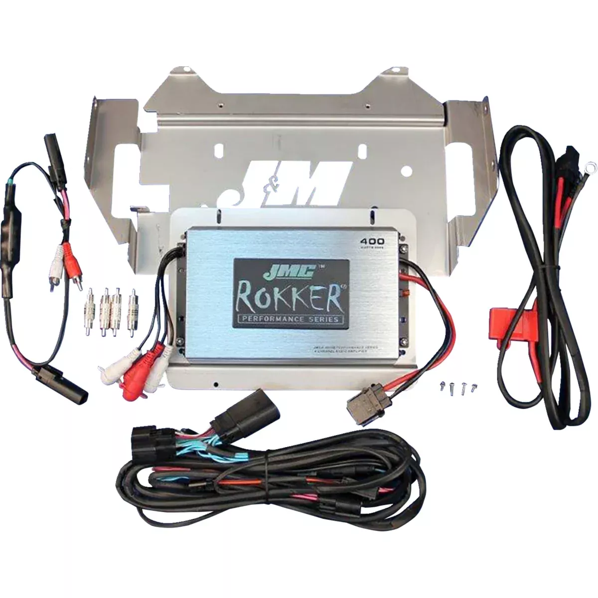 J & M Amplifier Kit – JMA6-400HC14-UL For Harley Touring 2014-2025