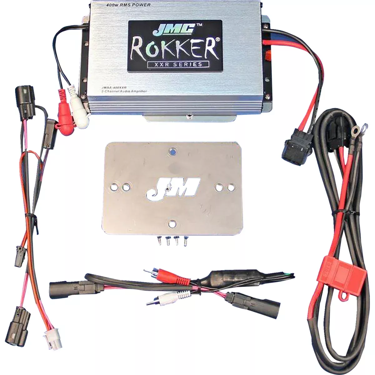 J & M Amplifier Kit – JMA6-400HR15 For Harley Road Glide 2015-2025