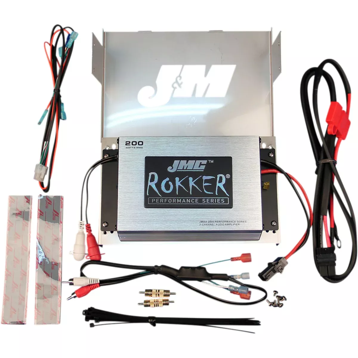 J & M Amplifier Kit – JMRA-2000HC06 For Harley Touring 1998-2013