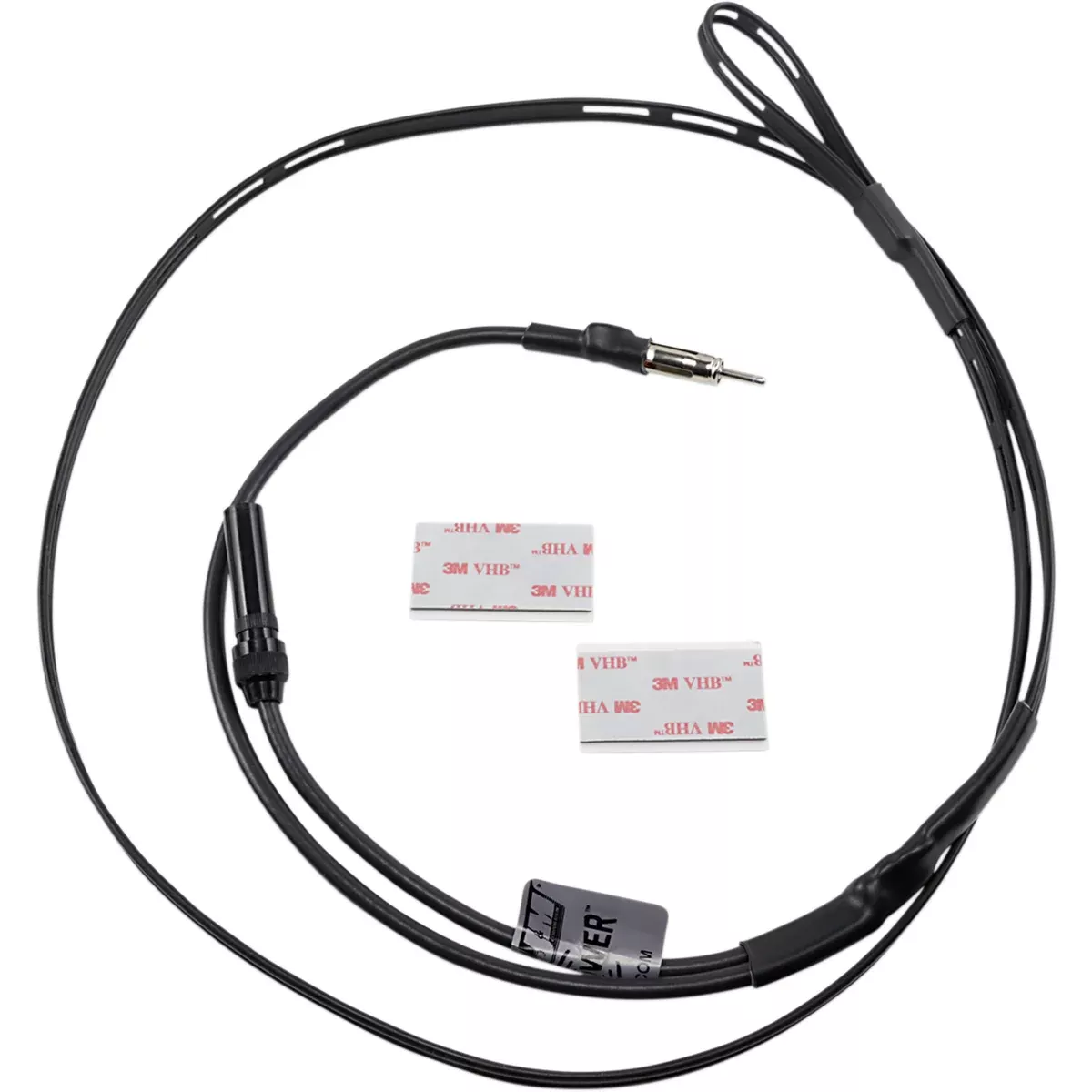 J & M Radio Antenna - FPA-HCFM-P For Harley Touring 1995-2013