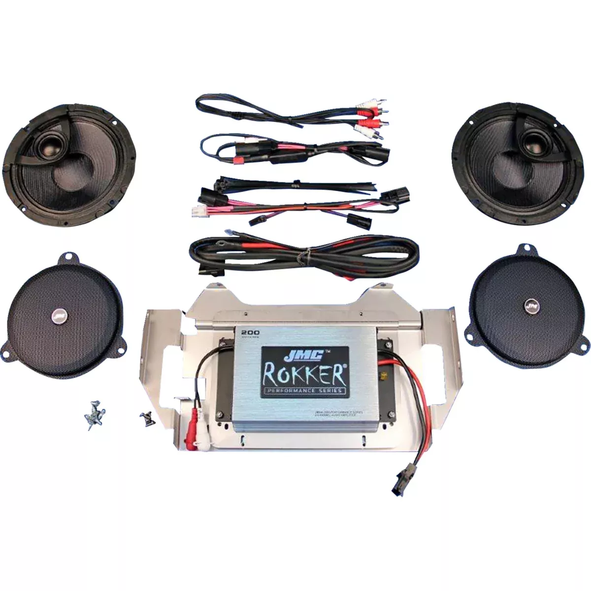 J & M Speaker And Amplifier Kit - RKT6-200HC14 For Harley Touring 2014-2025