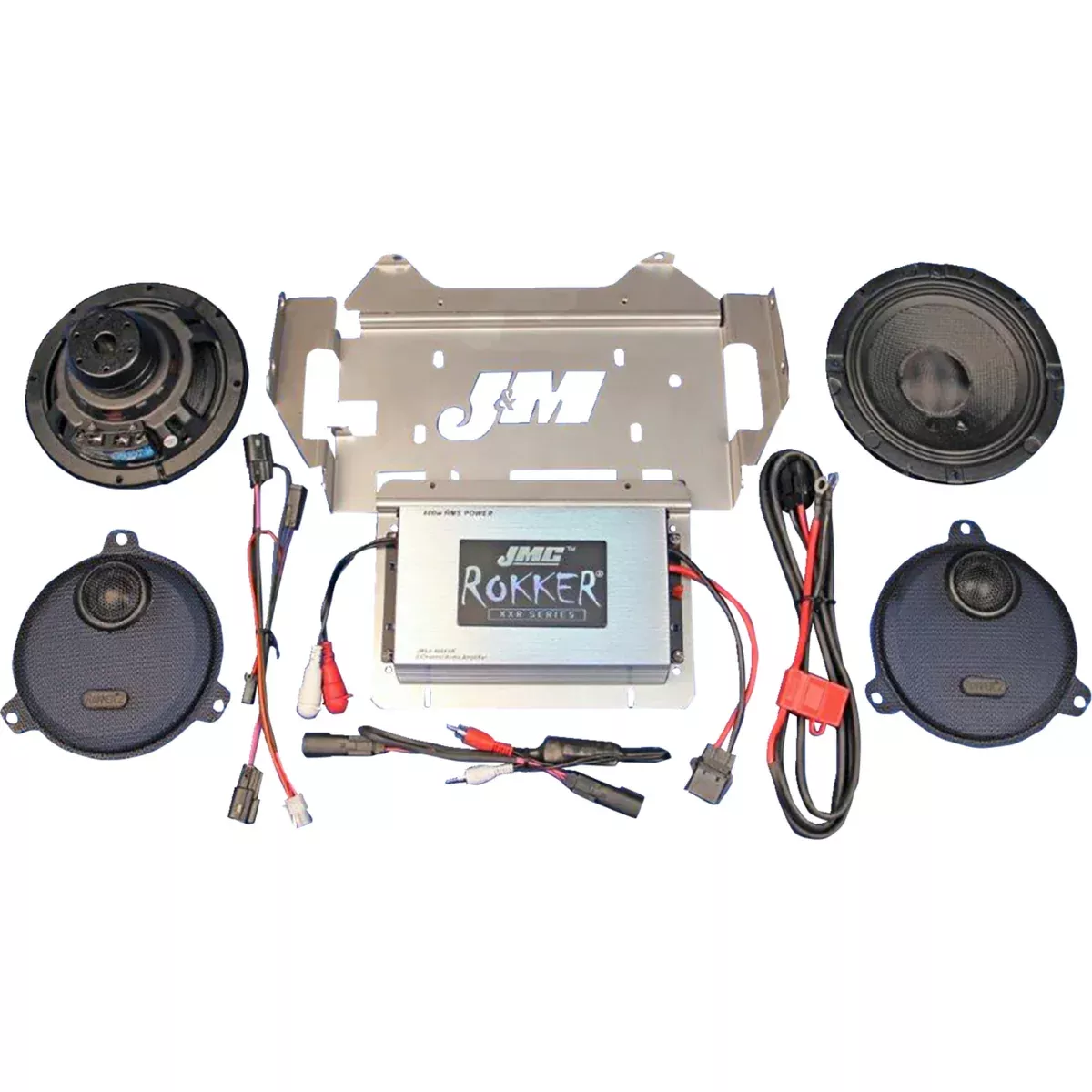 J & M Speaker And Amplifier Kit – RKT6-400HC14 For Harley Touring 2014-2023