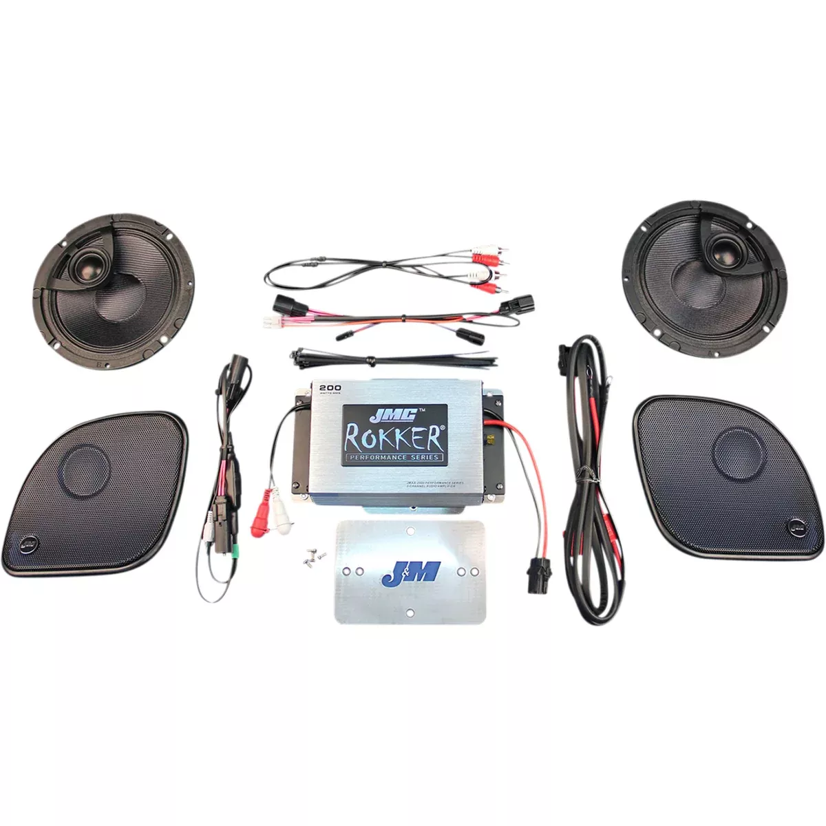 J & M Speaker And Amplifier Kit – RPKT-200HR15 For Harley Road Glide 2015-2023