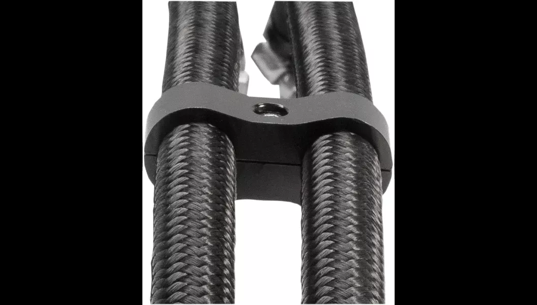 Jagg 22-JHS06-BK Black 3/8" Hose Seperator 4 Harley