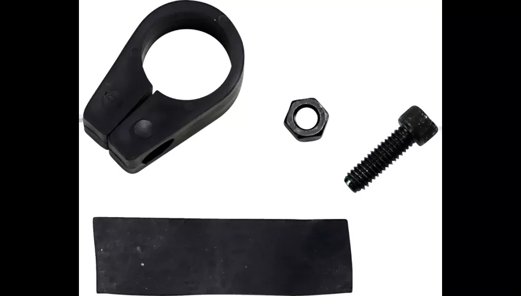 Jagg CL100 Black 1" Frame Clamp 4 Harley