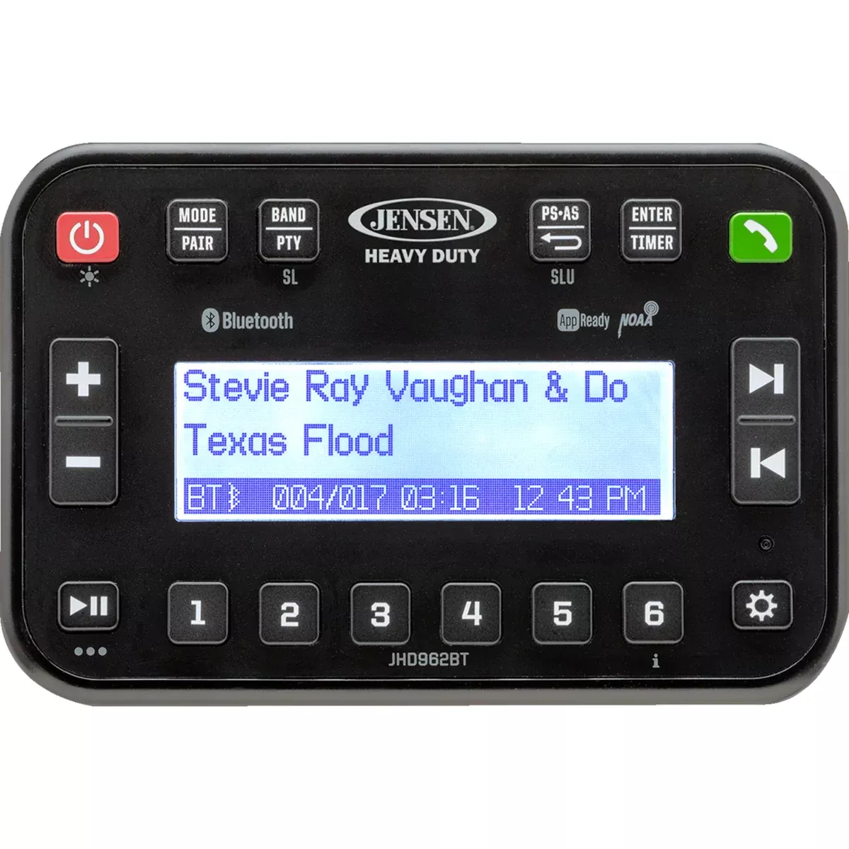 JENSEN 4401-0280 JHD962BT Heavy Duty Bluetooth Stereo Bluetooth Stereo