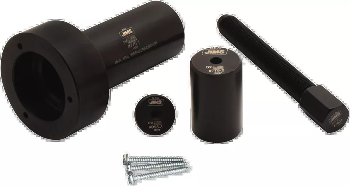 Jims Black Crankcase Main Seal Remover Installer Tool 1999-2017 Harley Twin Cam