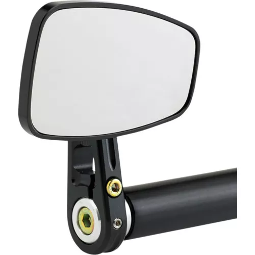Joker Machine Bar End Mirror Cafe/D Black (09-314-DB)