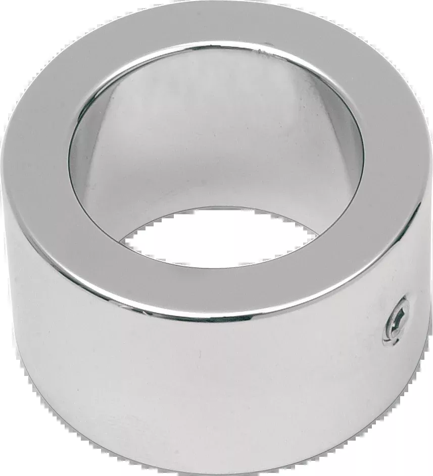 Joker Machine Chrome 7/8" Universal Motorcycle 1" Handlebar Hand Grip Spacer