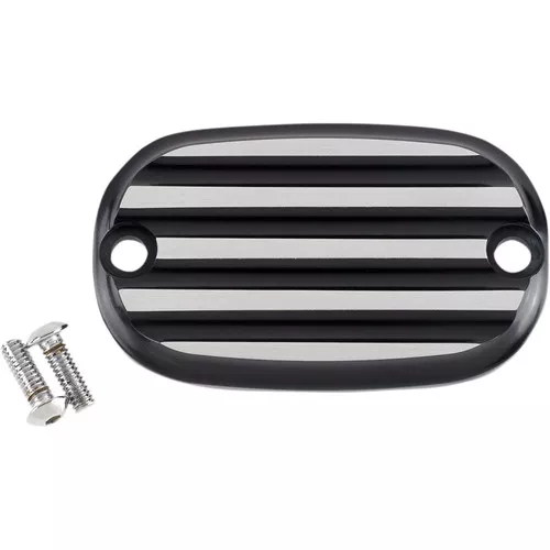 Joker Machine Finned Rear Brake Master Cylinder Cover for 1999-2016 Harley Big Twin
