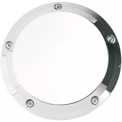 Joker Machine Smooth Derby Cover for 1999-2018 Harley Big Twin - Chrome