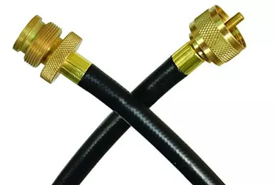 JR Products 07-30835 1/4" RV Rubber Extension Hose
