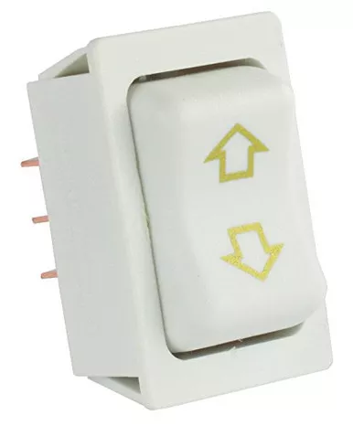JR Products 12095 Slide-Out Switch for 13061 Harness - White