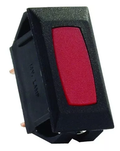 JR Products 12725 Indicator Light - Red/Black, 12V Automotive Light
