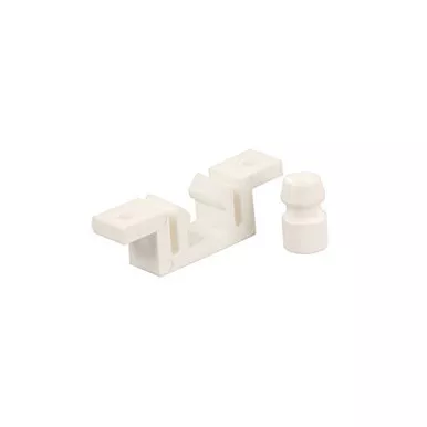 JR Products 81855 Closet Folding Door Latch and Strike Assembly