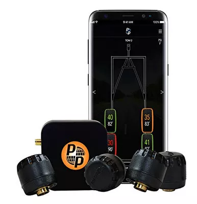 JR Products FX4K TPMS Kit 4-Wheel App Based