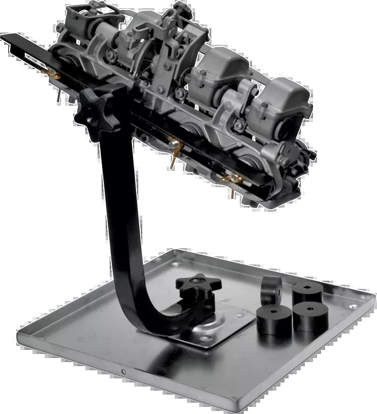 K&L Black Universal Motorcycle ATV UTV Offroad Carburetor Maintenance Holder
