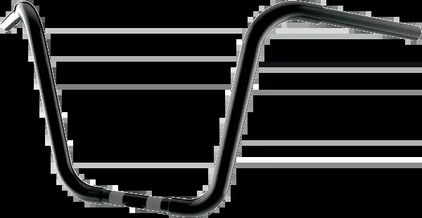 Khrome Werks 1-1/4" Fat Ape Hanger Handlebar - 14" - TBW - Black