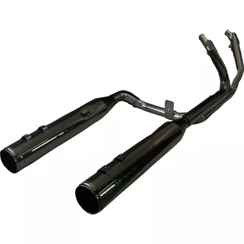 Khrome Werks 2-2 3-Step Dominator Exhaust for 2017-2023 Harley Touring – Eclipse w/ Race Tip