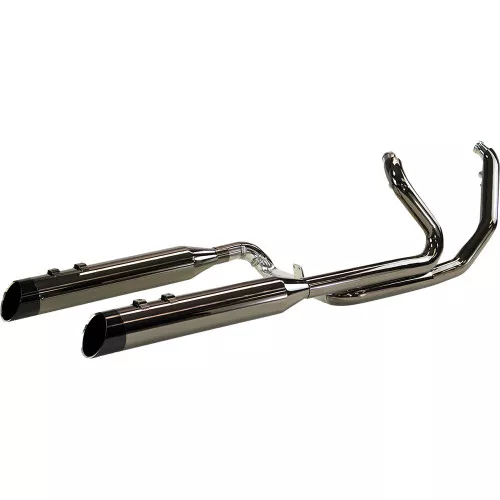 Khrome Werks 2-2 Two-Step Crossover Exhaust System for 2017-2024 Harley Touring – Eclipse