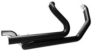Khrome Werks 2-into-2 Black Header Pipe (200800A)