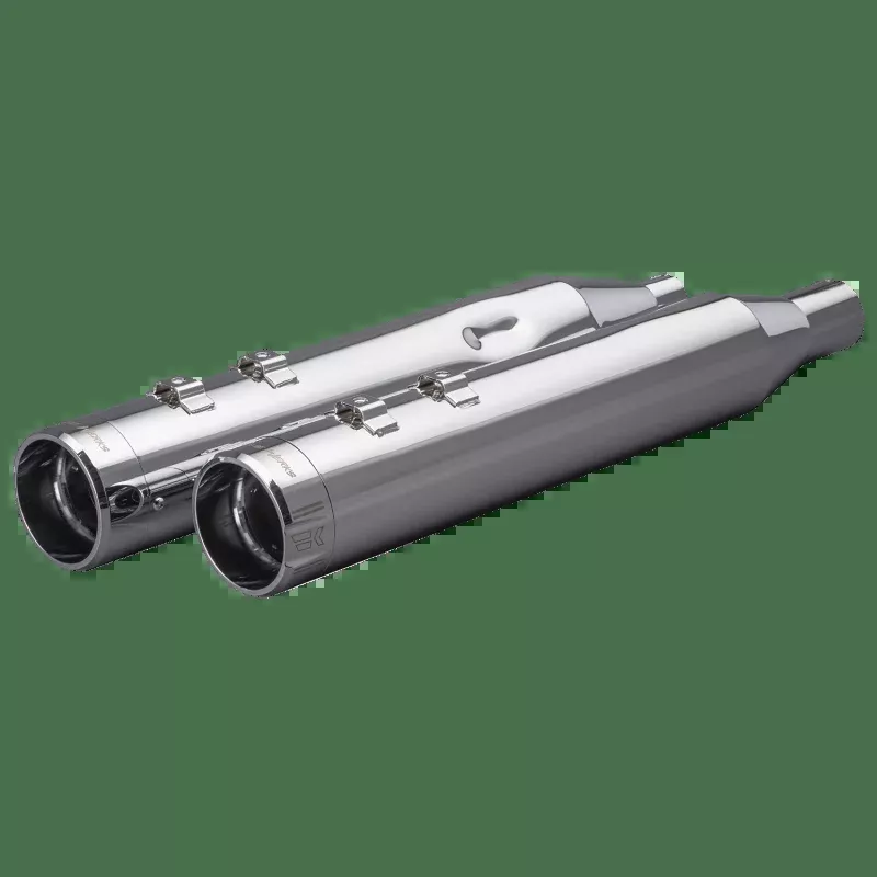 Khrome Werks 4-1/2″ HP-Plus Slip-On Mufflers – Chrome Klassic Tip