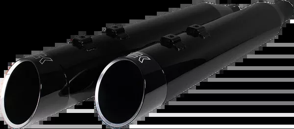 Khrome Werks 4-1/2″ HP-Plus Slip-On Mufflers – Obsidian Edge