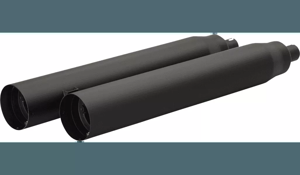Khrome Werks 4-1/2″ War Hammer Mufflers for ’14-Up Indian Roadmaster, Challenger, Pursuit Models – Black