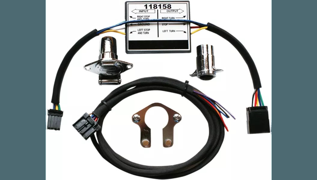 Khrome Werks 4-Wire to 5-Wire Plug and Play Converter for ’14-23 Harley Davidson Touring and Trike