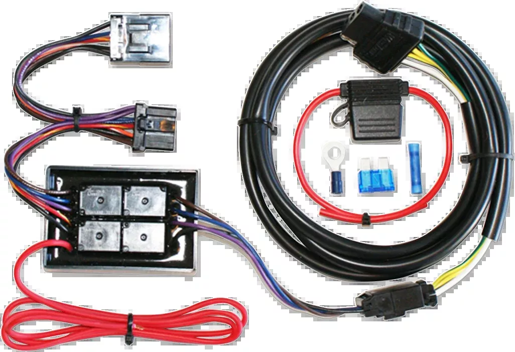 Khrome Werks 8-Pin Plug & Play Trailer Wiring Kit fits 1997-2013 Harley Touring