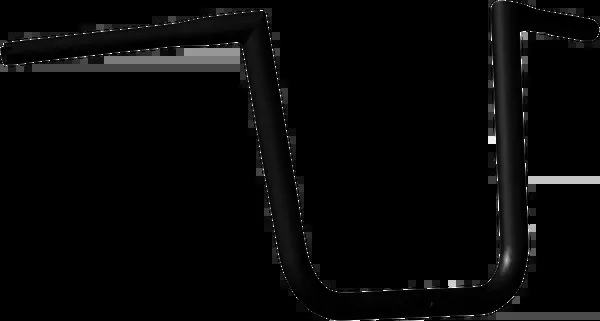 Khrome Werks Buck-25 Handlebar - FLT - 12" - Black