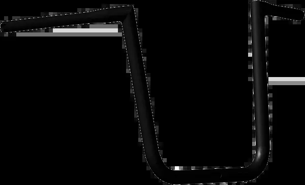 Khrome Werks Buck-25 Handlebar - FLT - 14" - Black