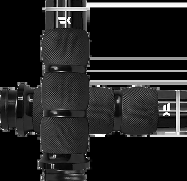 Khrome Werks Turbine Grips – Air Cushion – TBW – Black