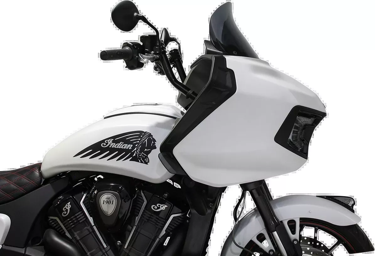 Klock Werks 11" Dark Smoke Flare Windshield 2020-2025 Indian Challenger Pursuit