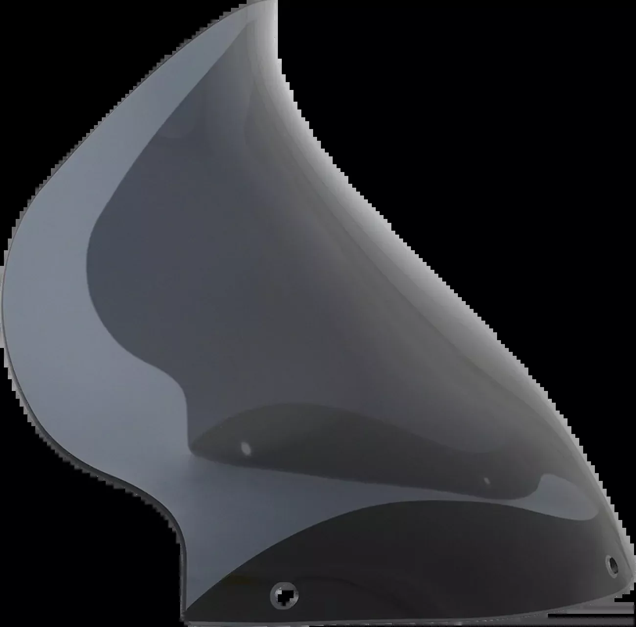 Klock Werks 12″ Pro-Touring Dark Smoke Flare Windshield 98-13 Harley Road Glide