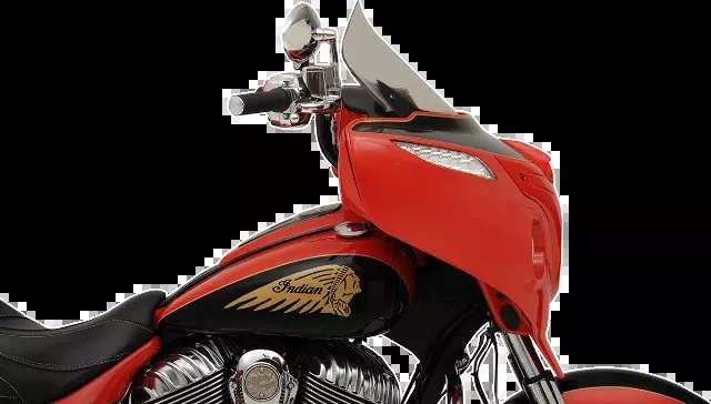 Klock Werks 14" Clear Flare Windshield for 2014-2026 Indian Chieftain Roadmaster