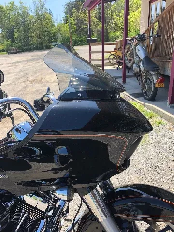 Klock Werks 14" Tint Sport Flare Windshield fits 2015-25 Harley Road Glide FLTR